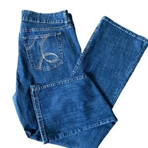 Lee Women's Boot Cut Jeans in Classic Blue 14 M